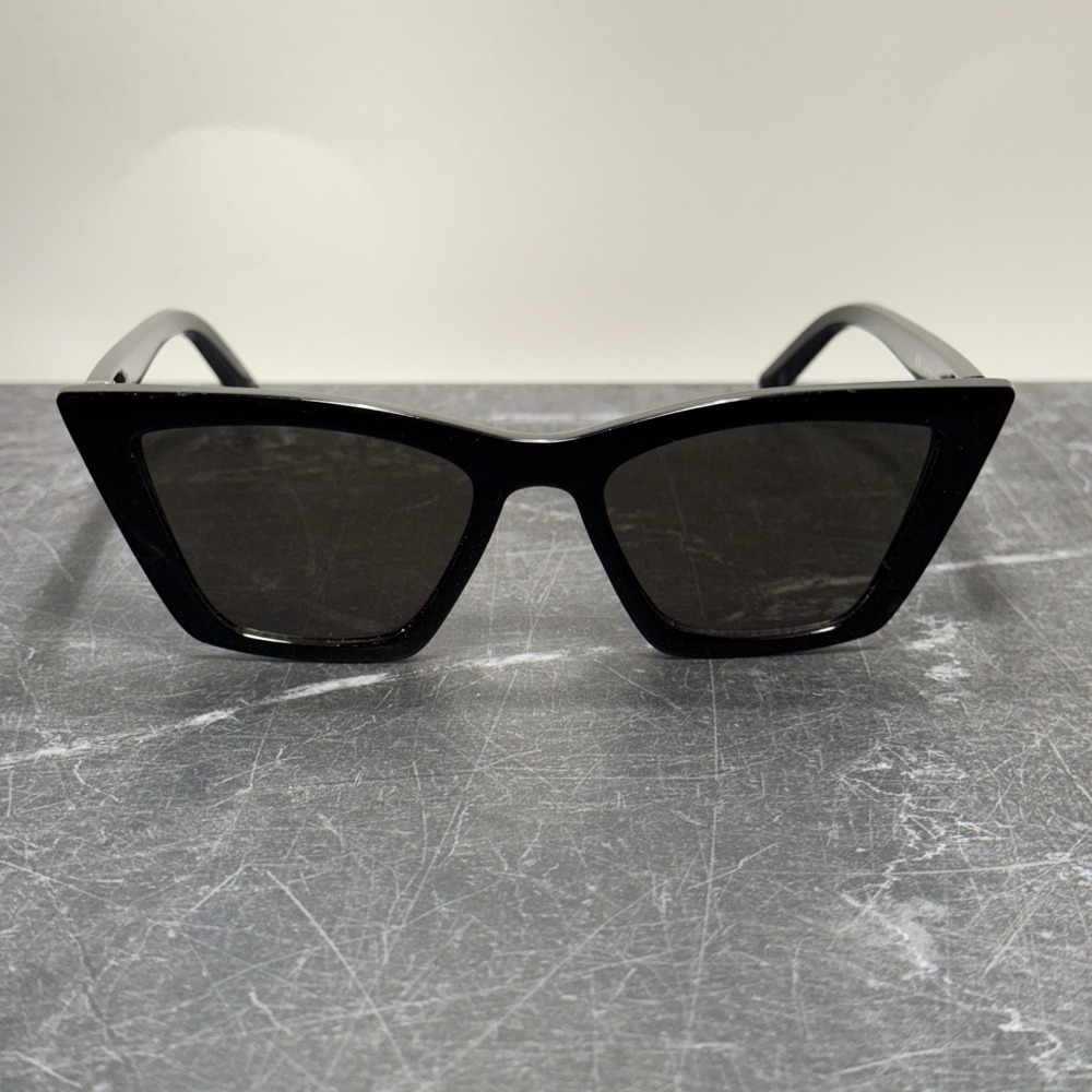 Le Specs Velodrome Black Cat Eye Sunglasses
